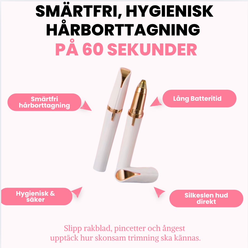 DailyBeauty™ – Smärtfri, Hygienisk Hårborttagning